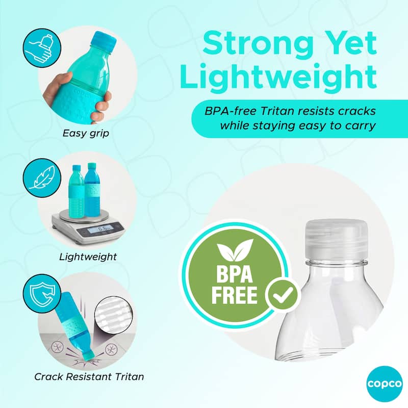 Copco Hydra Tritan Water Bottle Set of 2 BPA Free