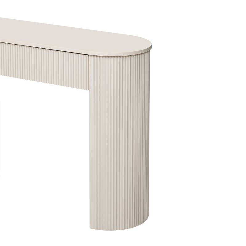 Console Table with sturdy legs and 2 Drawers