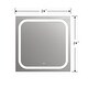 preview thumbnail 4 of 2, Frameless Wall Mounted LED Bathroom Mirror - Colorless