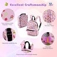 preview thumbnail 13 of 38, Costway 5 PCS Kids Luggage Set with Backpack Neck Pillow Luggage Tag - See Details