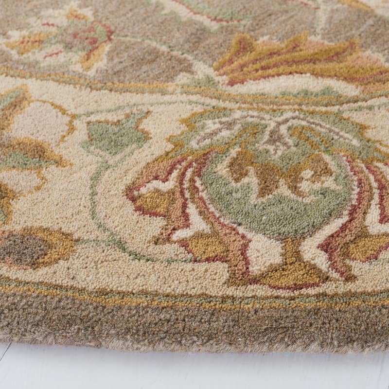SAFAVIEH Handmade Heritage Kimono Traditional Oriental Wool Rug