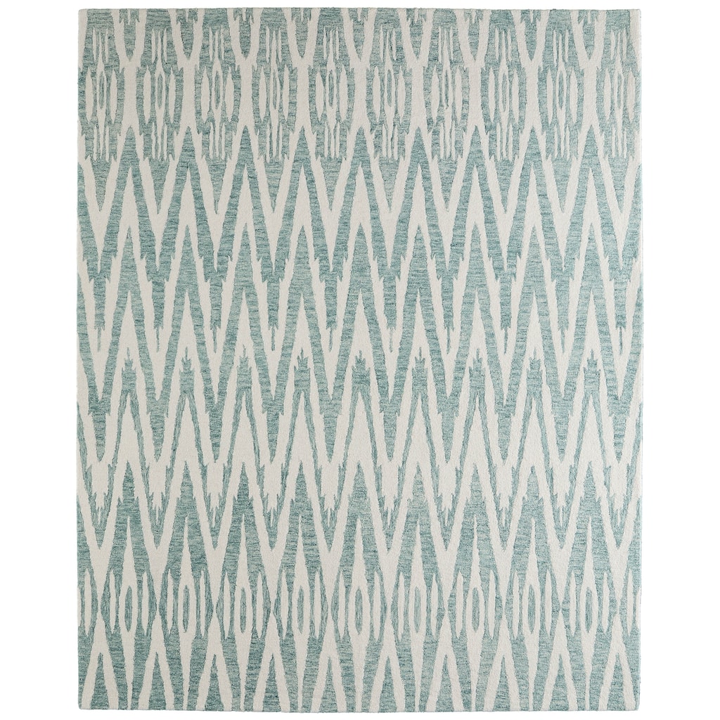 Grand Bazaar Esser Hand Tufted Chevron Modern Area Rug