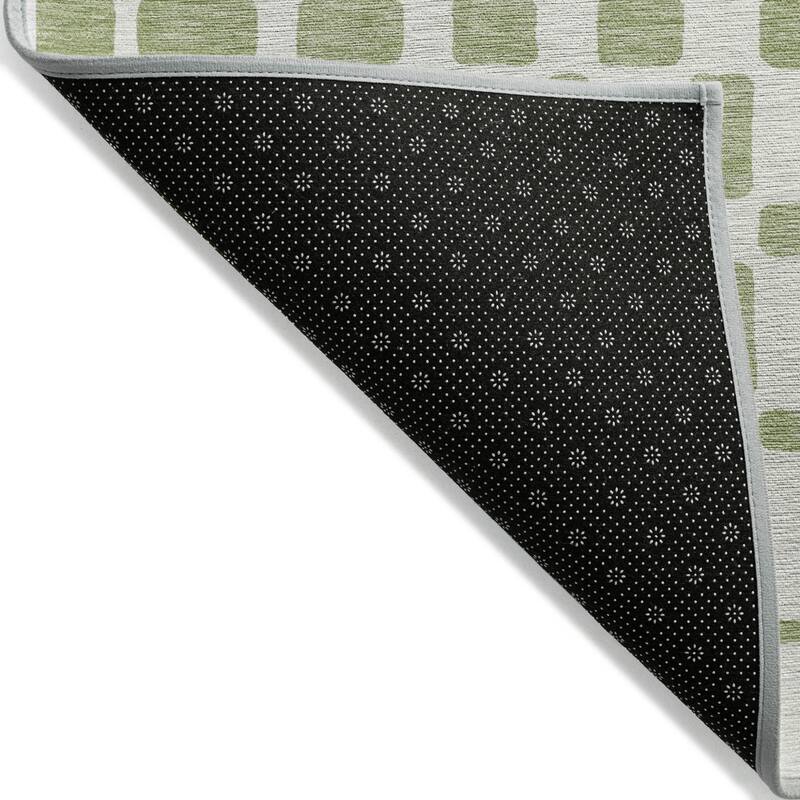 HomeRoots Geometric Transitional Rectangle Outdoor Rug