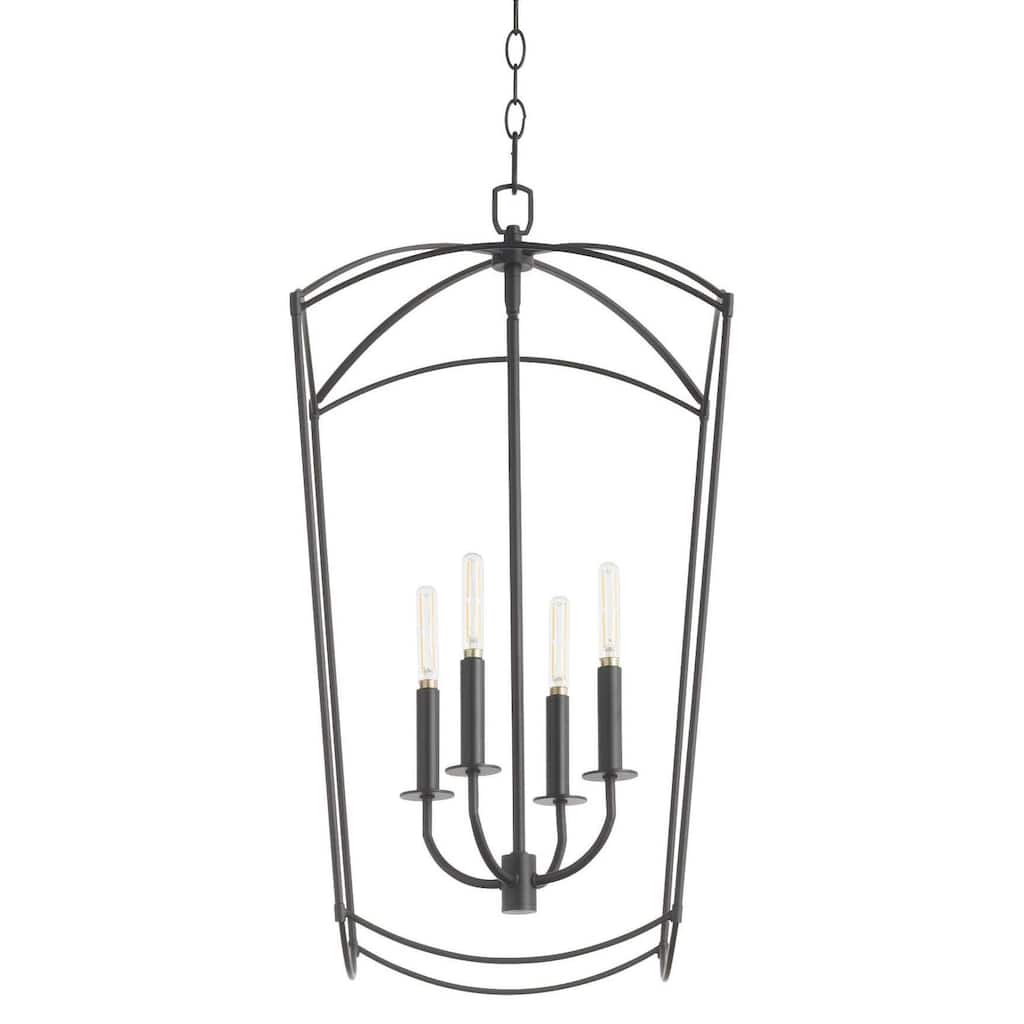 Quorum International 6812-4 Mantle 4 Light 15" Wide Pendant