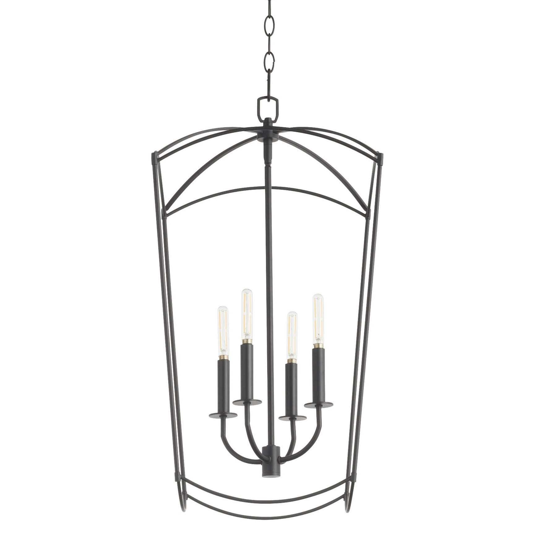 Quorum International 6812-4 Mantle 4 Light 15" Wide Pendant