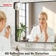 preview thumbnail 5 of 192, KIOTEE Modern Metal Frame Wall Mounted Bathroom Vanity Mirror with 5-year warranty
