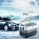 preview thumbnail 14 of 12, 58 Quart Portable Electric Camping Car Cooler - 26.5" x 18" x 19.5"(W x D x H)