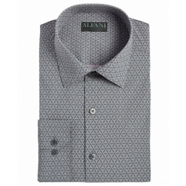 alfani men's dress shirts slim fit