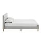 preview thumbnail 18 of 29, Upholstered Platform Bed Frame, Soft Headboard, Wood Support, Grey or White