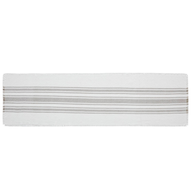 Antique White Stripe Runner