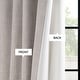 preview thumbnail 134 of 155, Exclusive Fabrics Textured Faux Linen Extra Wide Room Darkening Curtains for Bedroom & Living Room Curtains (1 Panel)
