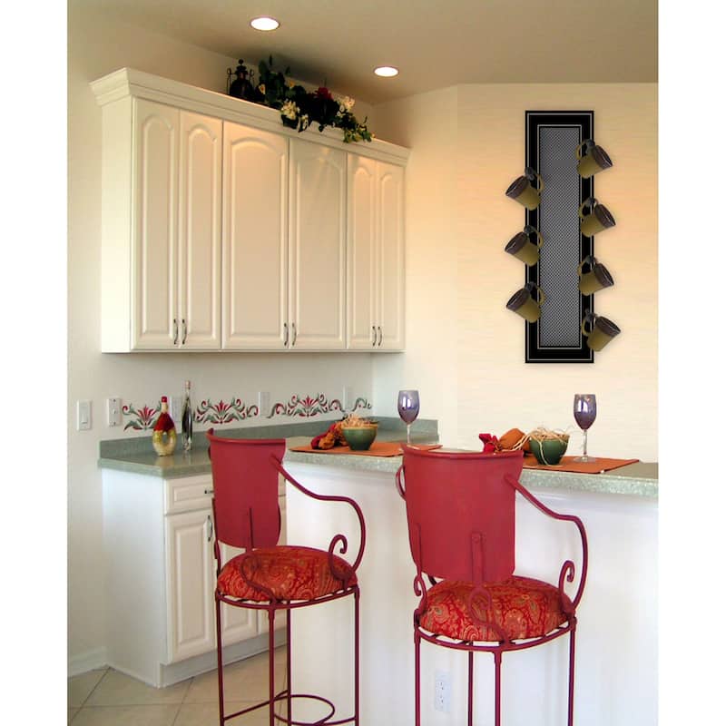 TrendyDecor4U Farmhouse 7-Peg Mug Rack by Millwork Engineering