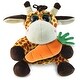 preview thumbnail 1 of 4, DolliBu Happy Easter Big-Eyed Giraffe Soft Plush with Carrot Plush - 6 inches