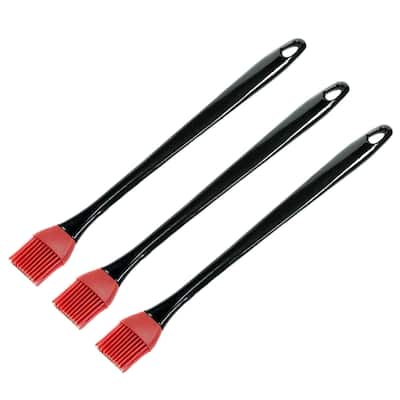 Chef Craft 13.5" Silicone Basting Brush - Long Handle Great for BBQ Grilling
