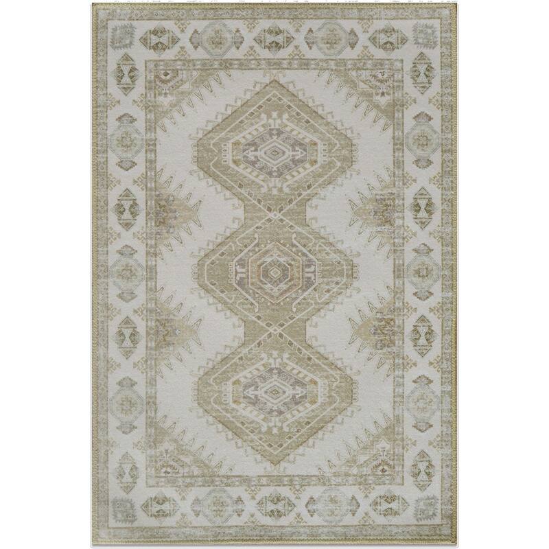HomeRoots Southwestern Modern, Contemporary Rectangle Area Rug