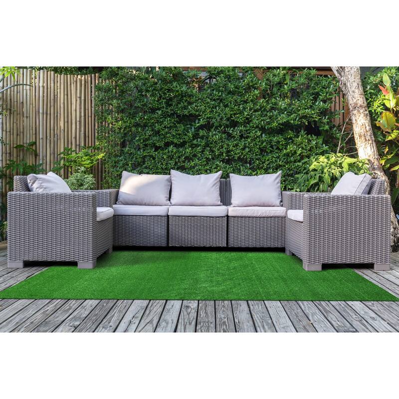 Garland Artificial Grass Indoor/Outdoor Area Rug On Sale Bed Bath