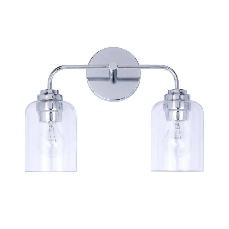 Brio Lighting Kiara 2-Light Dimmable Bathroom Vanity Light