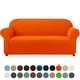 preview thumbnail 11 of 93, Subrtex Stretch Loveseat Slipcover 1 Piece Spandex Furniture Protector Orange