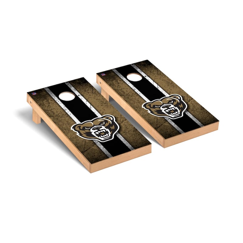 Oakland Golden Grizzlies Vintage Cornhole Board Set