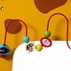 preview thumbnail 11 of 11, Wooden Giraffe Sensory Wall Game, Activity Toy Growth Chart for Playroom, Nursery, Preschool, and Doctors' Office