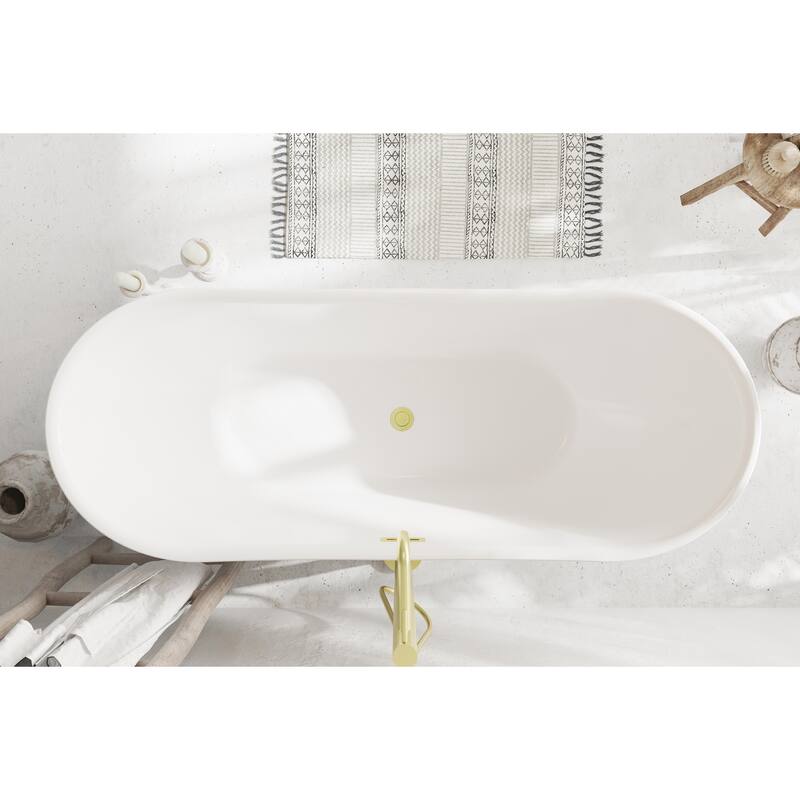 Morris Bathtub in Glossy White