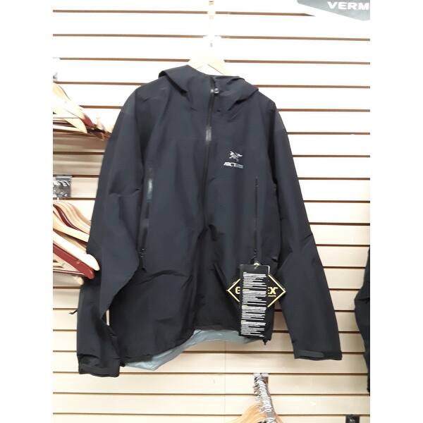 Shop Arc Teryx Zeta Lt Jacket Mens Hardshell Black Overstock 26979789