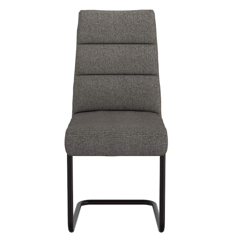 Modern Fabric & Metal Dining Chair, Set of 4