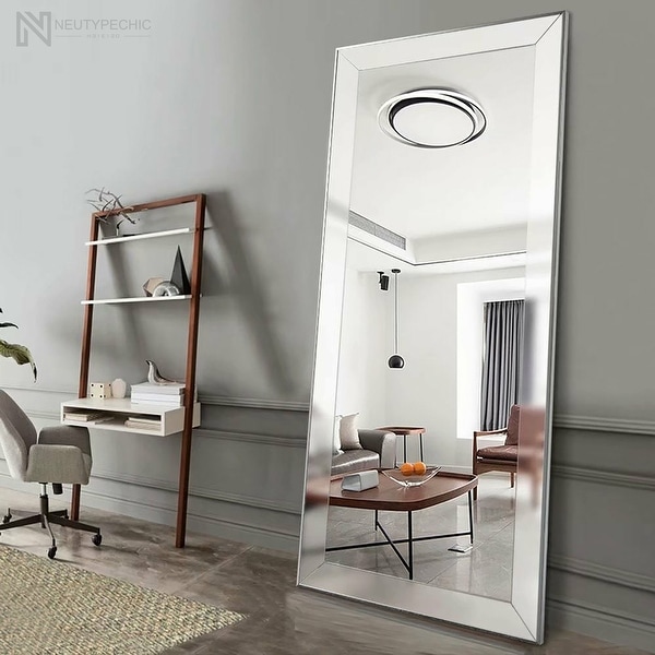 Floor deals mirror beveled