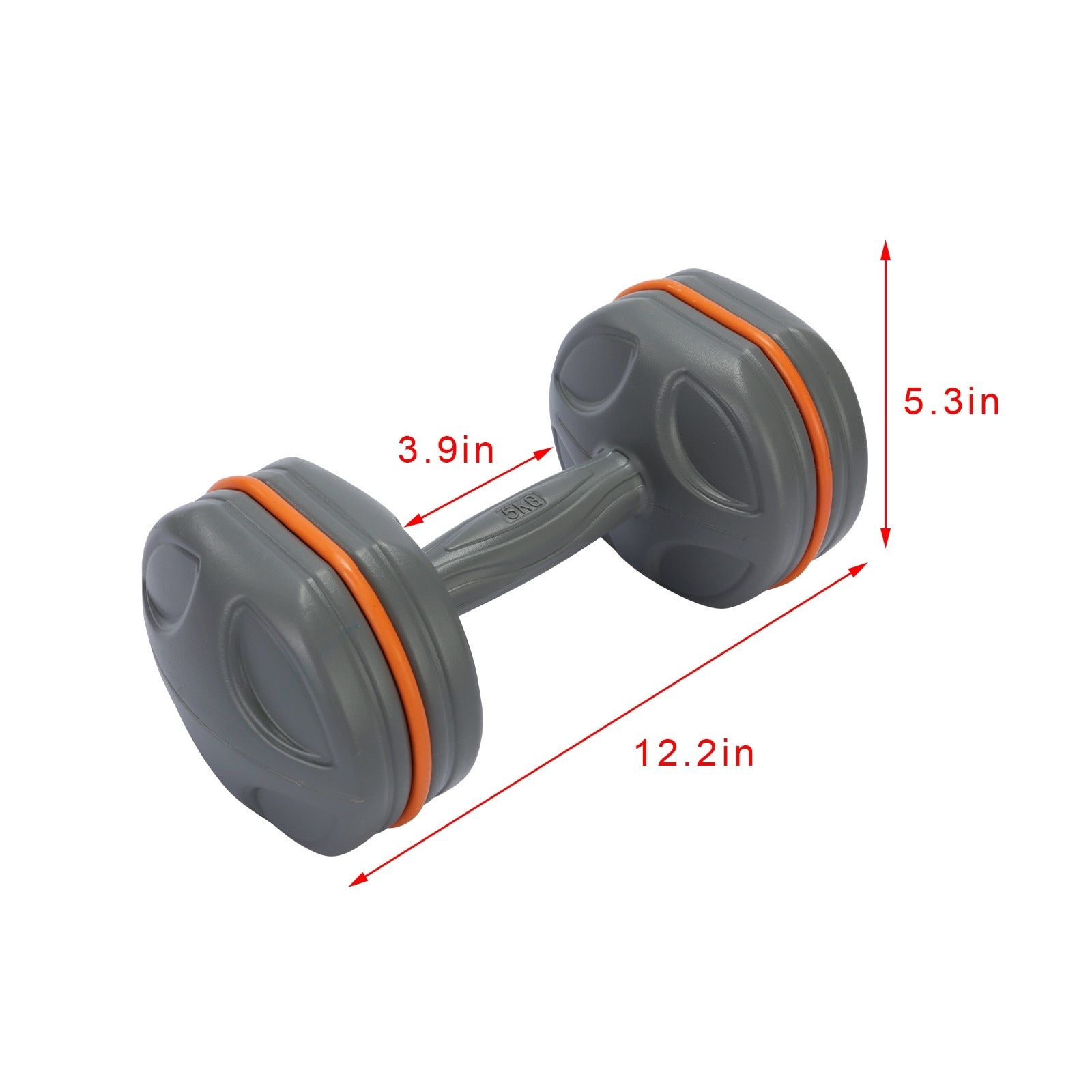 11LB PC Weight Hand Dumbbell Pair Body Sculpting Dumbbell Set