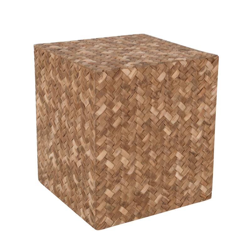 Natural Weave Square Side Table