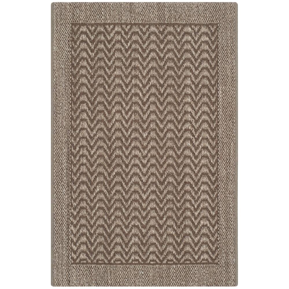 SAFAVIEH, Palm Beach Pearly Modern Sisal Rug
