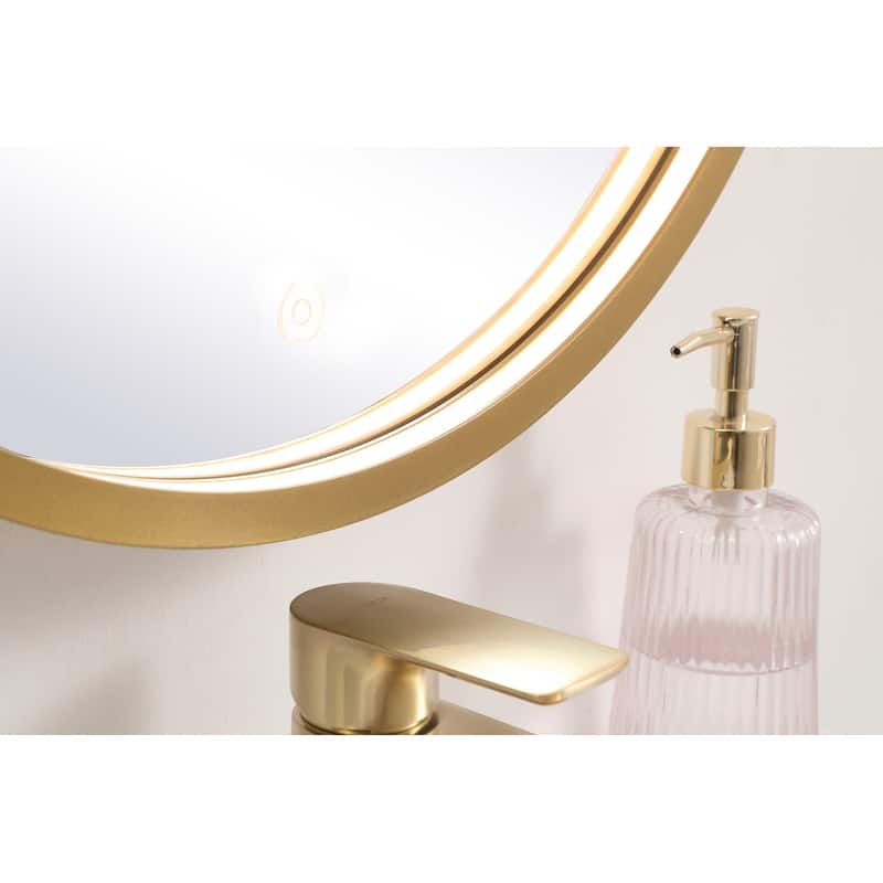 Indigo Home 21 inch LED mirror with adjustable color temperature