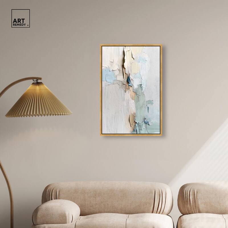 Impasto Intervals III Canvas by Art Remedy