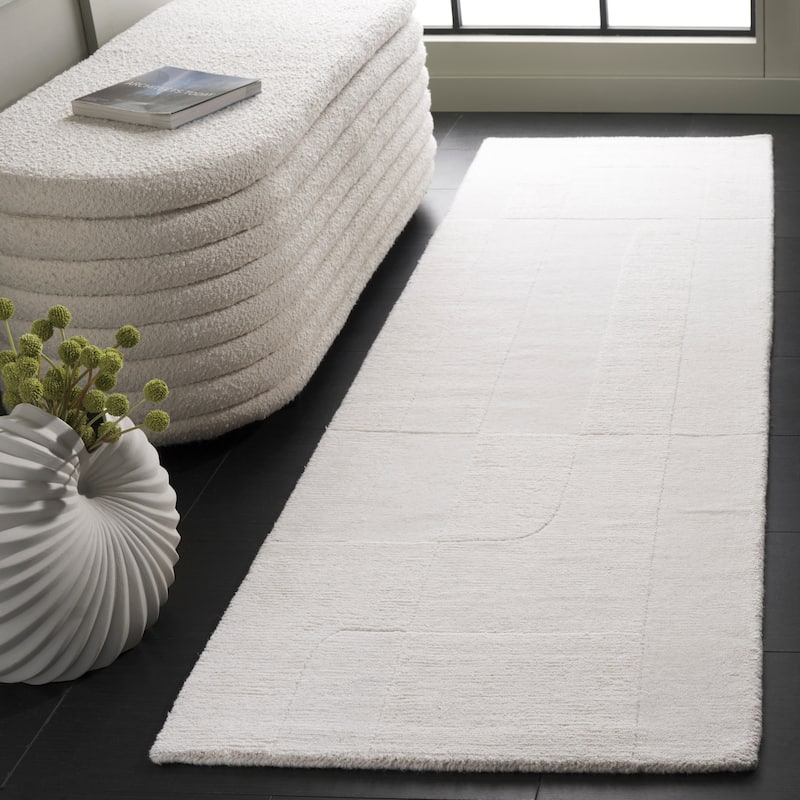 SAFAVIEH Hand-Loomed Mykonos Efkea Modern & Contemporary Wool Rug