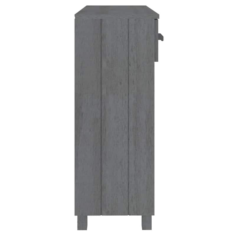 vidaXL Console Table Entryway Table Narrow Side Table HAMAR Solid Wood Pine - 35.4" x 13.8" x 35.4"