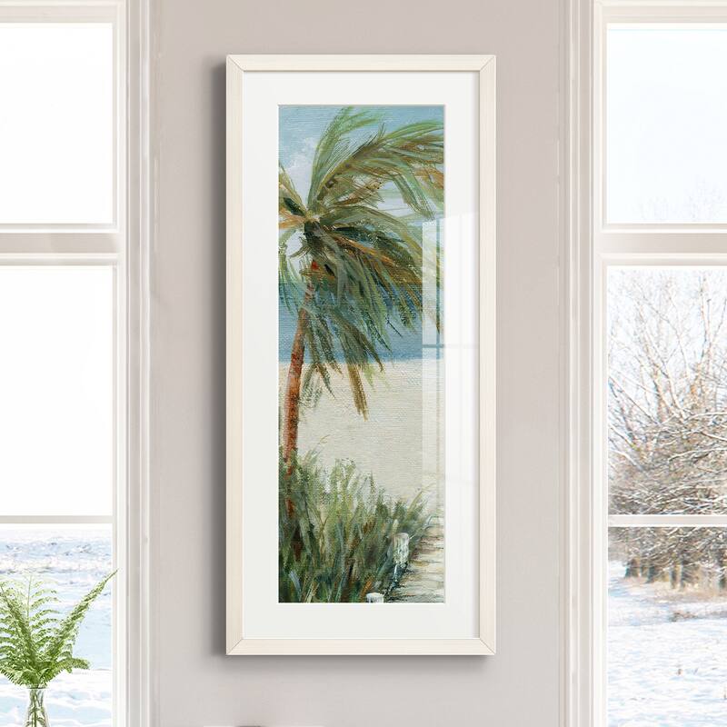 Beach Walk I-Premium Gallery Framed Print