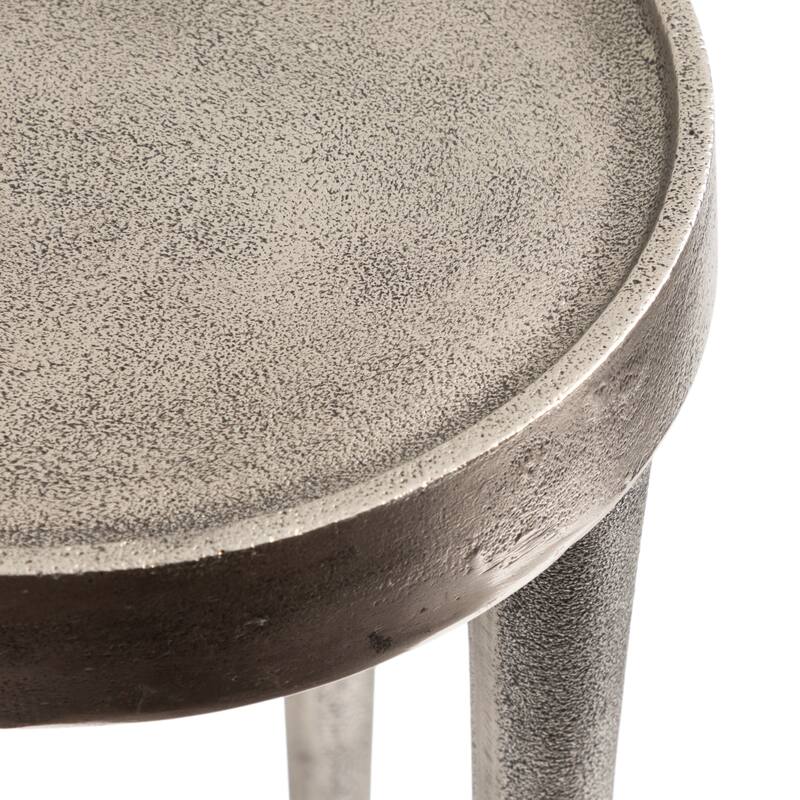 Kate and Laurel Rava Metal Drink Table