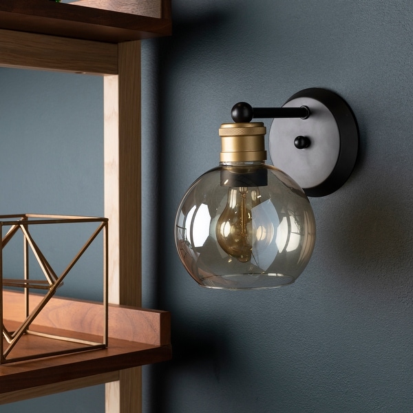 Vintage globe wall light discount