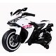 preview thumbnail 17 of 23, 12V Kids Motorcycle Ride-On Toy for Ages 3-6 with Training Wheels, Manual Throttle & LED Lights