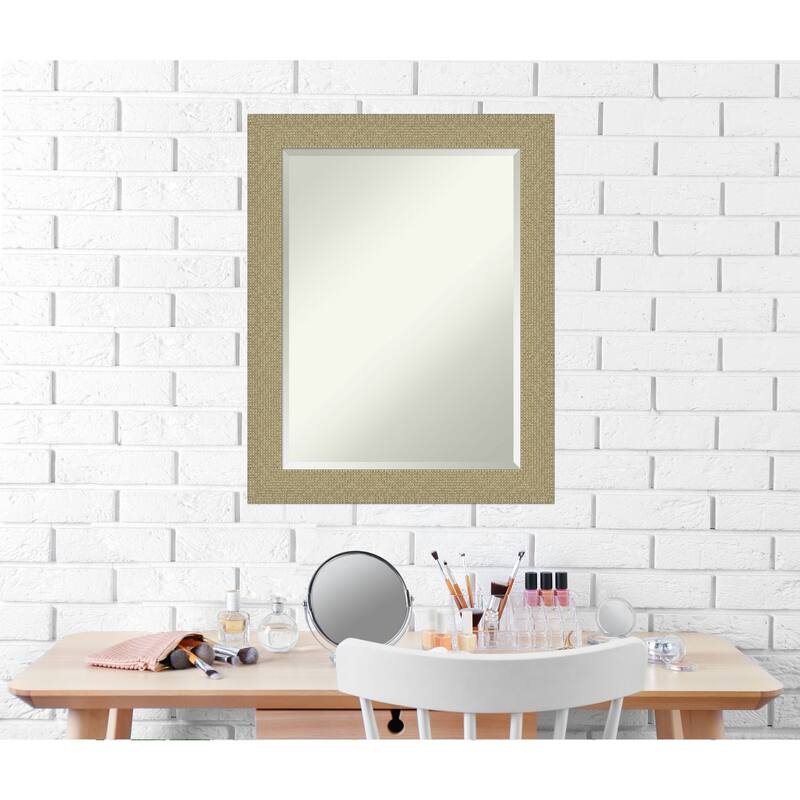 Beveled Wall Mirror - Mosaic Gold Frame - Mosaic Gold