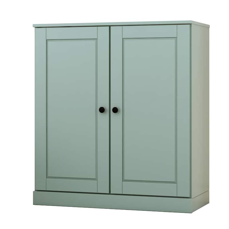 Palace Imports 100% Solid Wood 3-Shelf Bookcase, Adjustable Shelves, 32" Wide, 35.75" Tall