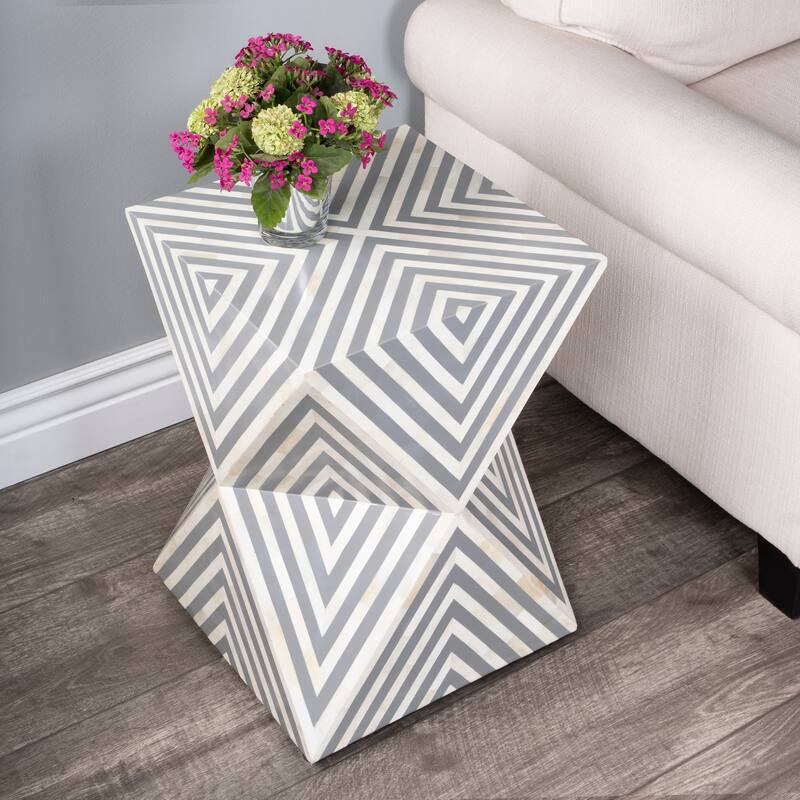 Butler Anais Bone Inlay End Table