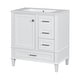 preview thumbnail 12 of 47, 30" Bathroom Vanity, Bathroom Cabinet with Sink Combo Set, Bathroom Storage Cabinet with a Soft Closing Door and 3 Drawers