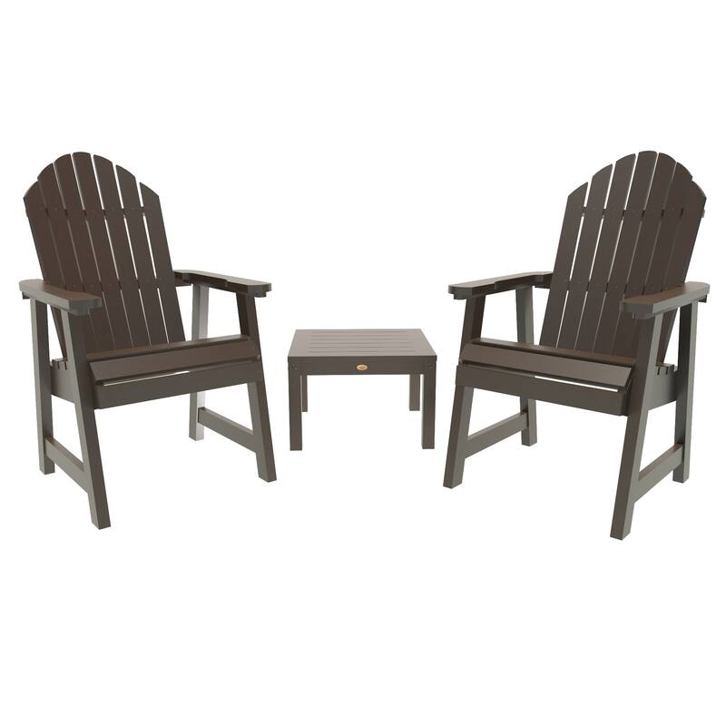 HIGHWOOOD 3-Piece Adirondack Seating Set - Weathered Acorn