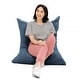 preview thumbnail 24 of 23, Jaxx 3.5-foot Chenille Floor Pillow Bean Bag Lounger