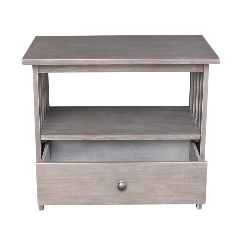 International Concepts Mission Entertainment/TV Stand - 28" - n/a