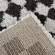 preview thumbnail 9 of 43, Covey Plush Checkered Thick Shag Area Rug