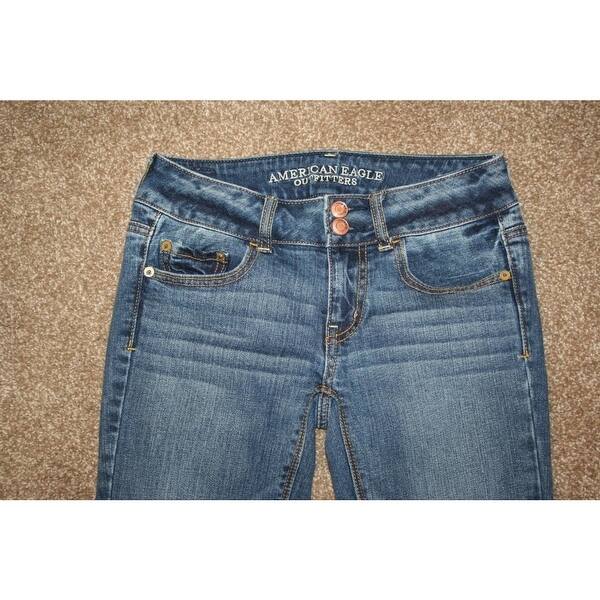 Shop American Eagle Jeans Sz 0 Artist Stretch 26 X 32 Low Rise