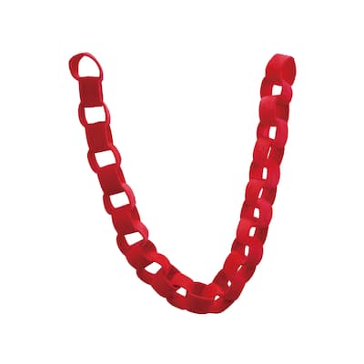 Velvet Chain Link Garland - 72.0"L x 2.75"W x 2.75"H
