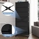 preview thumbnail 14 of 16, Slim Tall Vertical 7-Drawer Chest Dresser Closet Storage Organizer Unit for Bedroom